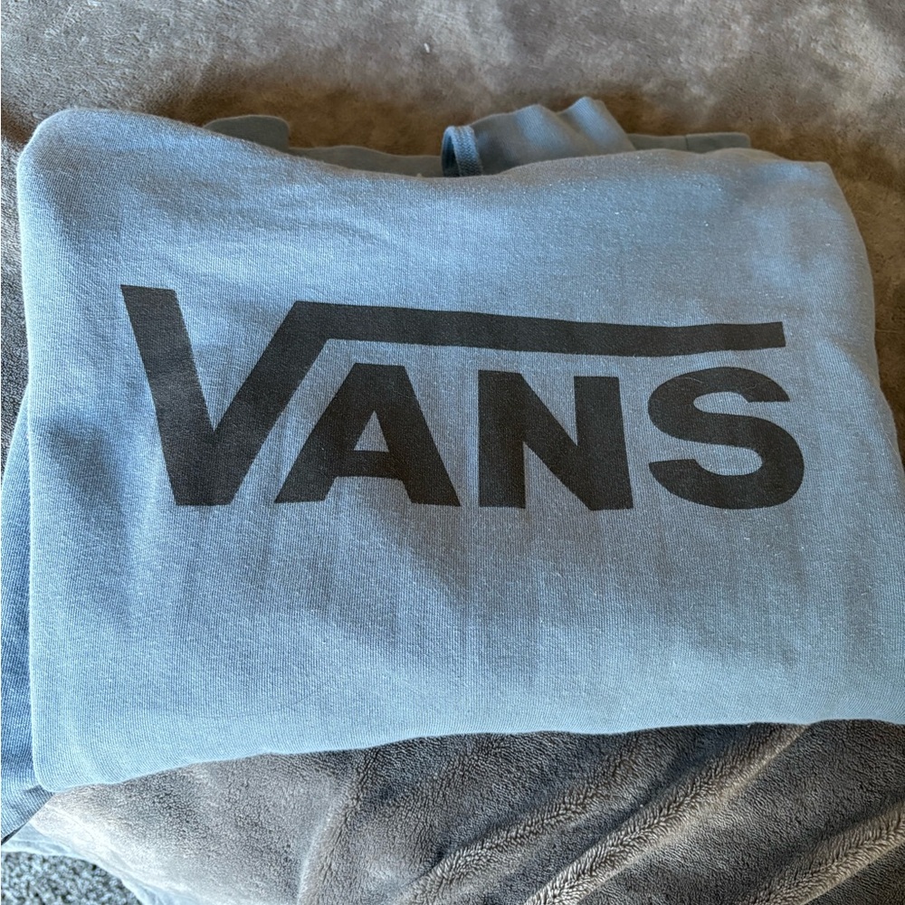 Vans Blue Sweatshirt Relaxed Fit Pullover